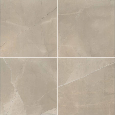 Ackland Sonoma Sand 24 in. x 24 in. Matte Porcelain Stone Look Floor and Wall Tile, 4PK AKNPTSONSAND24X24M-CA